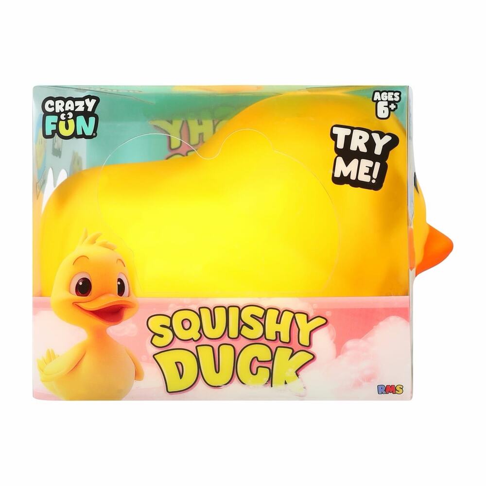 🔥Jumbo Squishy Squeezy Duck Rare Viral TikTok Sold Out RMS Crazy Fun BNWT🔥